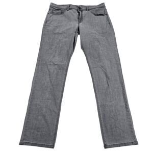 Travis Mathew Legacy Featherweight Gray Stretch Straight Jeans Men's Size 35